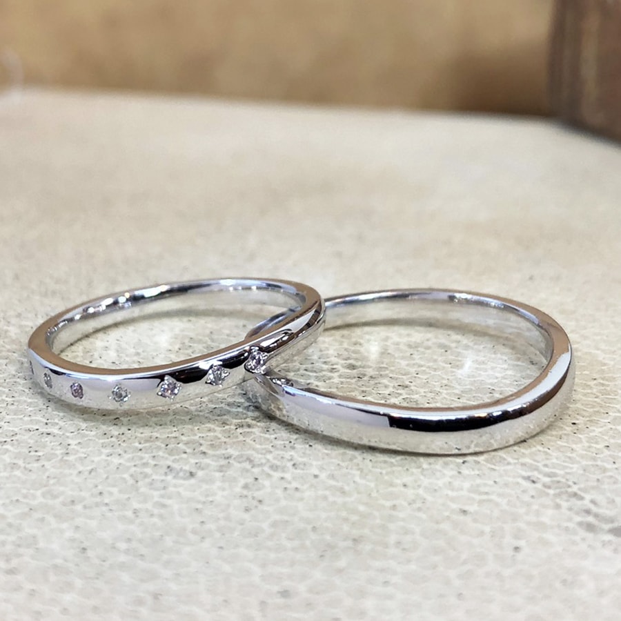 指輪イメージ「【結婚指輪】puro（プーロ）　男女ペア」