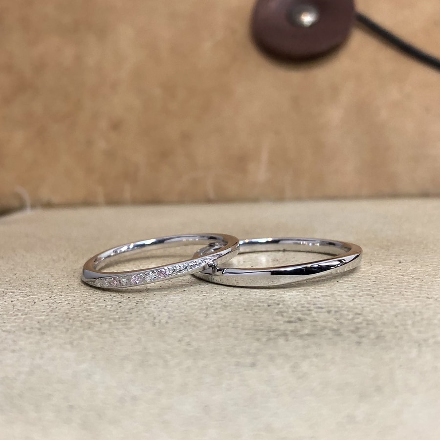 指輪イメージ「【結婚指輪】palette（パレット）　男女ペア」