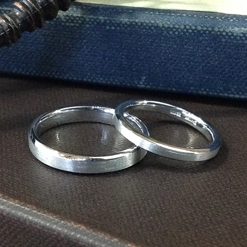 指輪イメージ「【結婚指輪】horizon（オリゾン）　男女ペア」