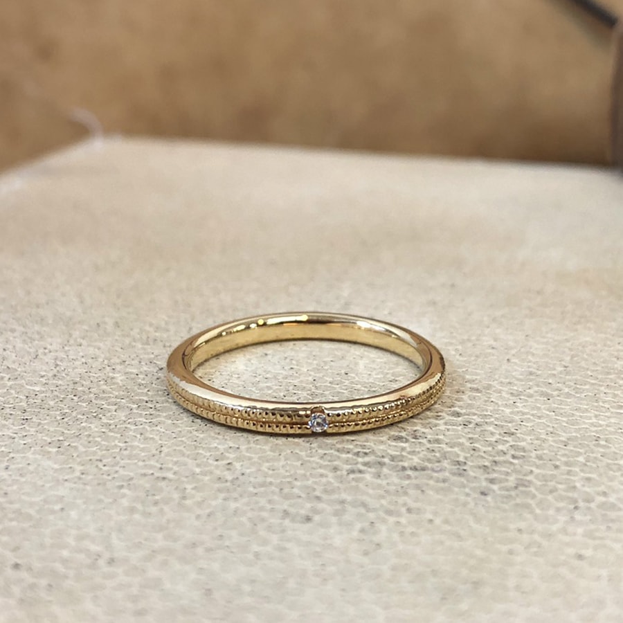 【結婚指輪】onesto（オネスト）　女性用単品の写真