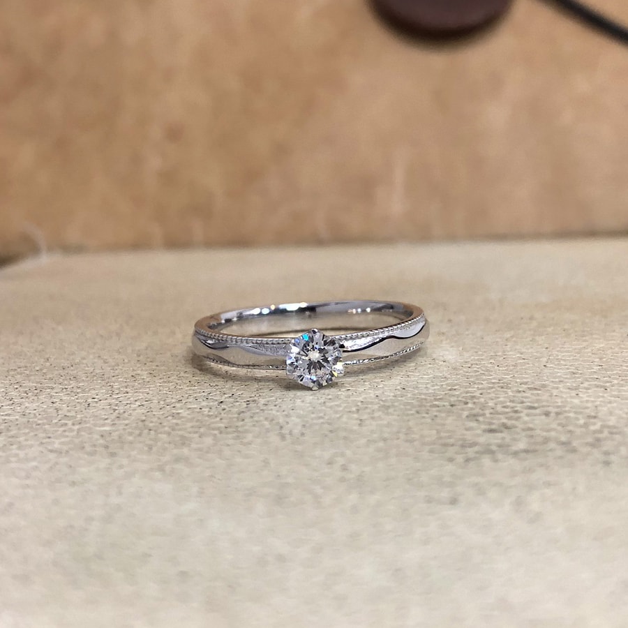 【婚約指輪】canevas（キャヌバ） 0.2ct ダイヤモンドの写真